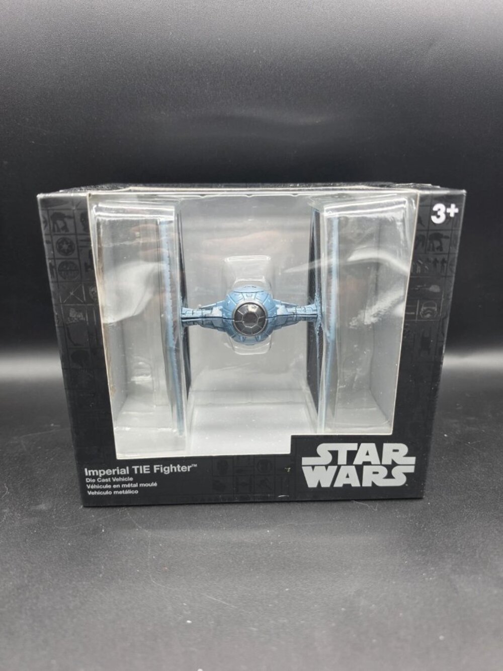 Disney Parks Star Wars Imperial TIE Fighter Die Cast Vehicle New Sealed In Box